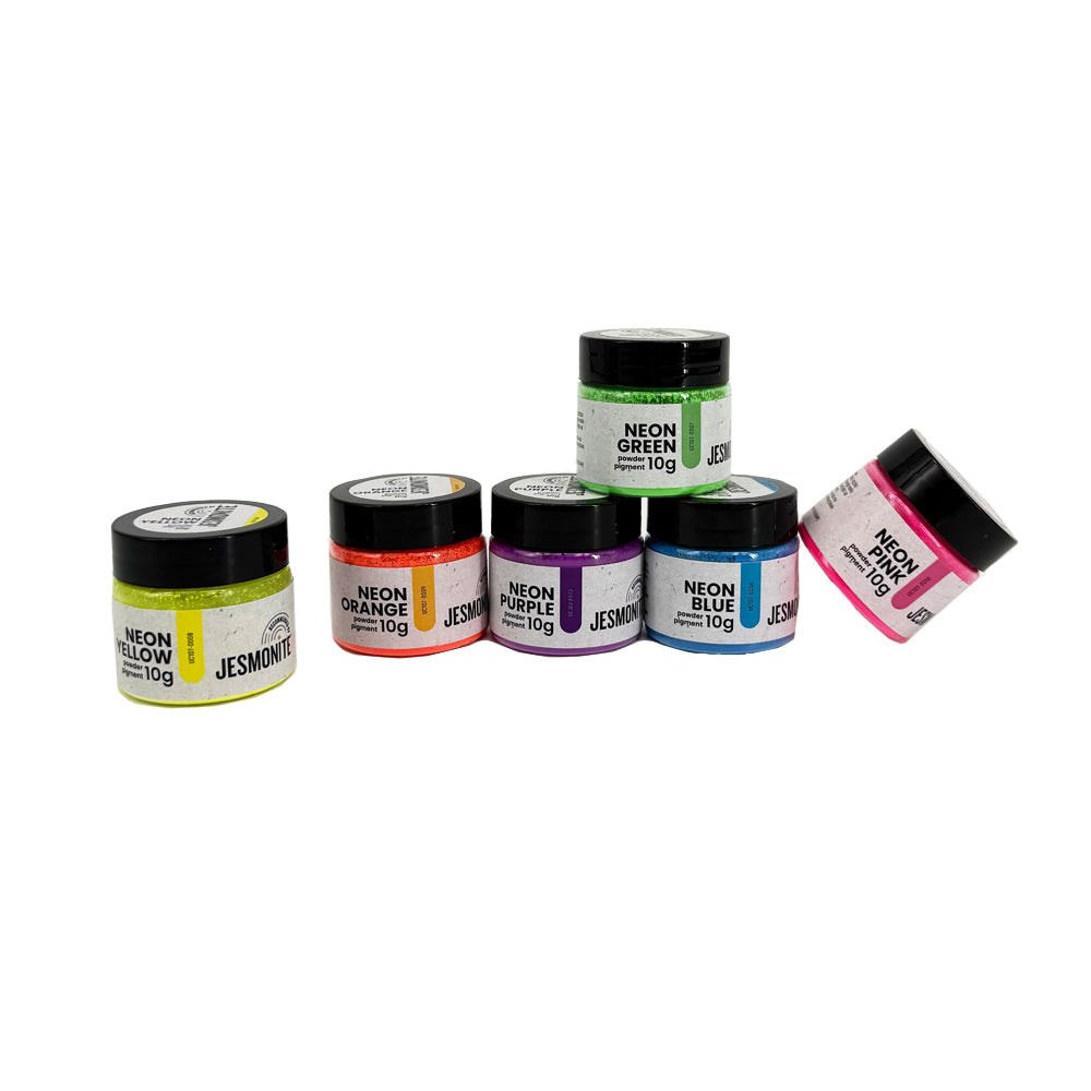 Set di pigmenti in polvere per colorare composti da colata come Jesmonite, Keraflott e Raysin