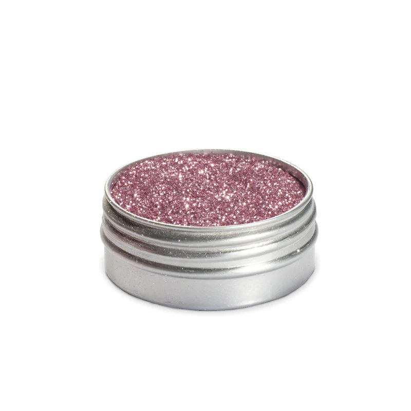 Glitter naturali: rosa