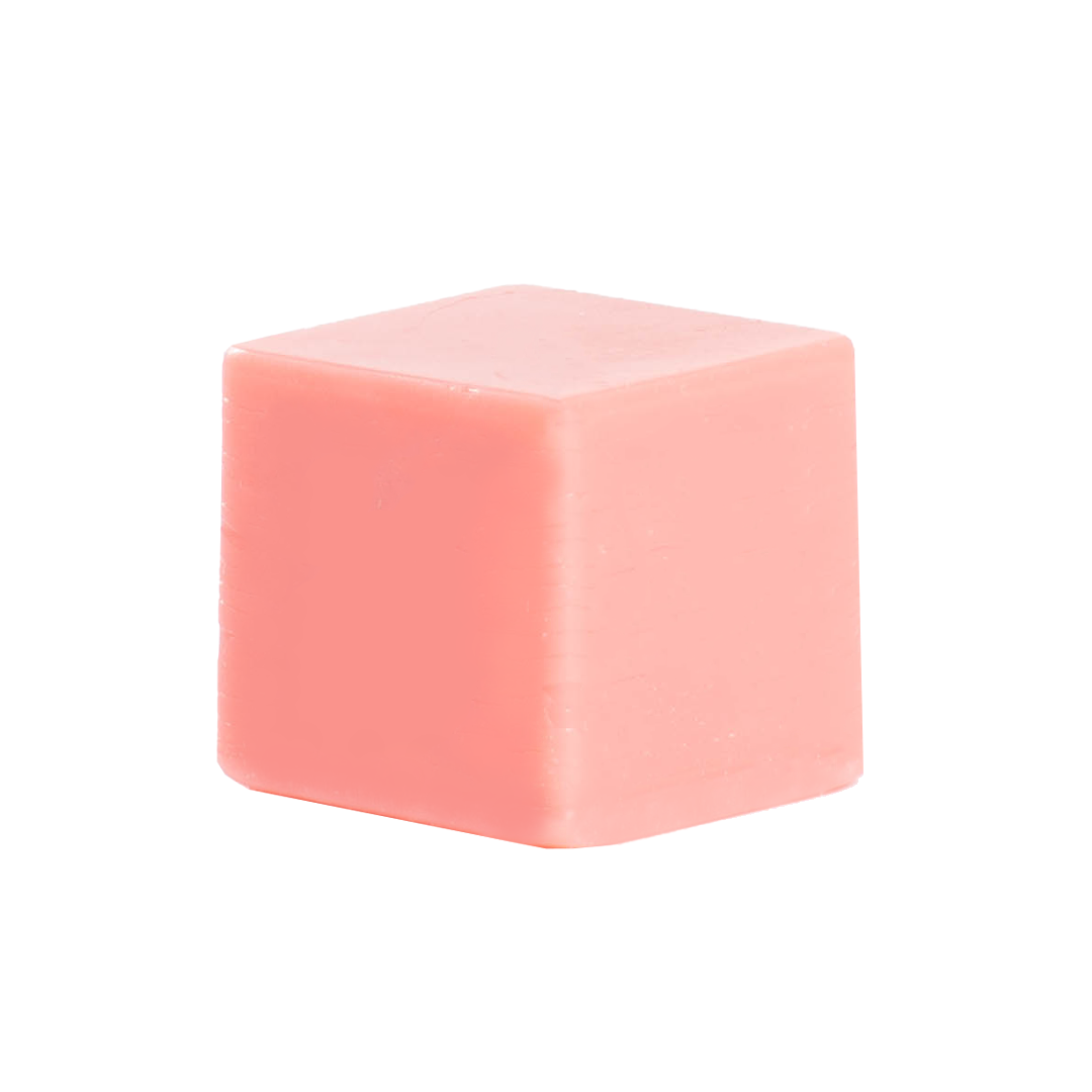 Bougie couleur rouge melon