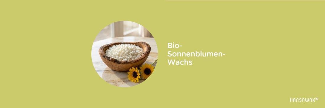 Bio Sonnenblumen Wachs für Kerzen