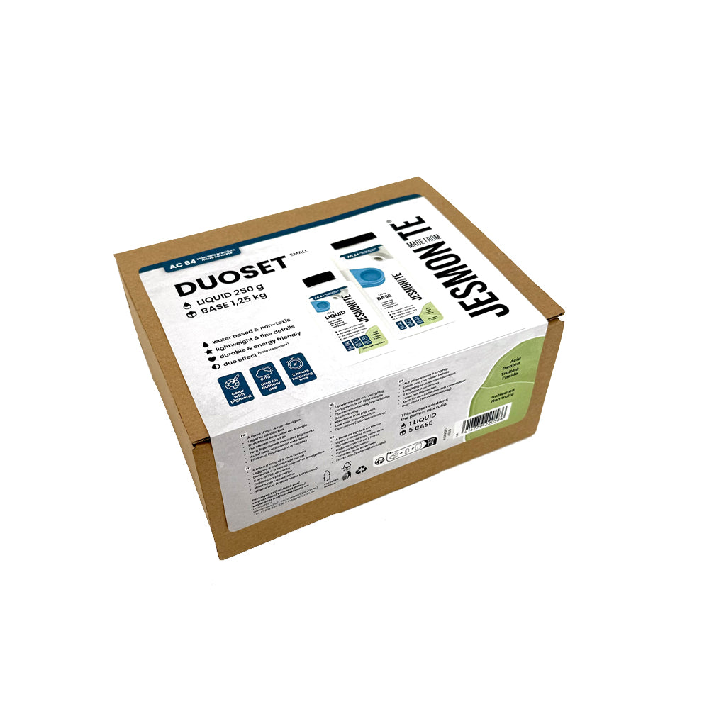 AC84 Duoset polvere e liquido per realizzare figure e contenitori da polvere di colata