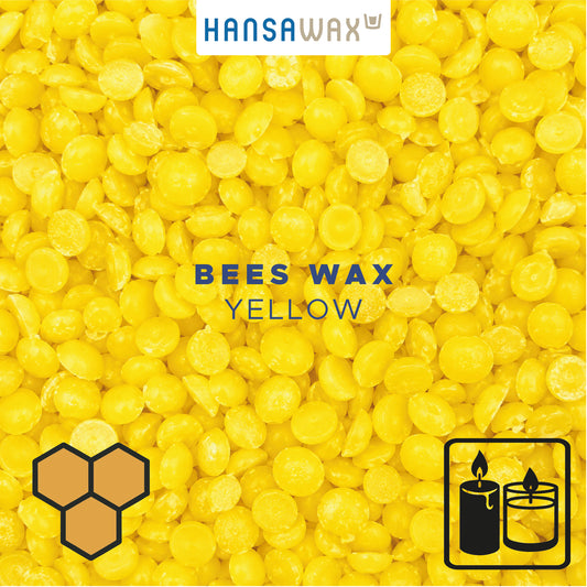 Hansawax Bienenwachs Gelb RAL 