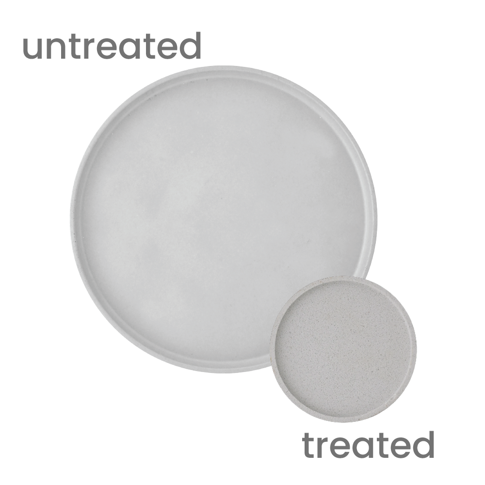 Esempio di colore del colore Polvere Base Argento Bianco Marmo AC730