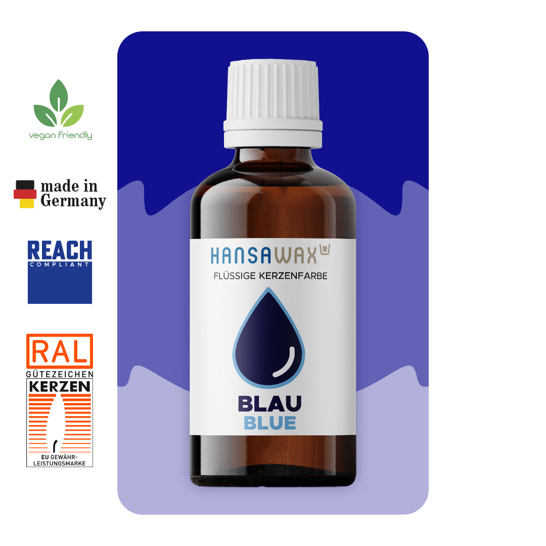 Pacchetto colori candele liquide: 10 colori base