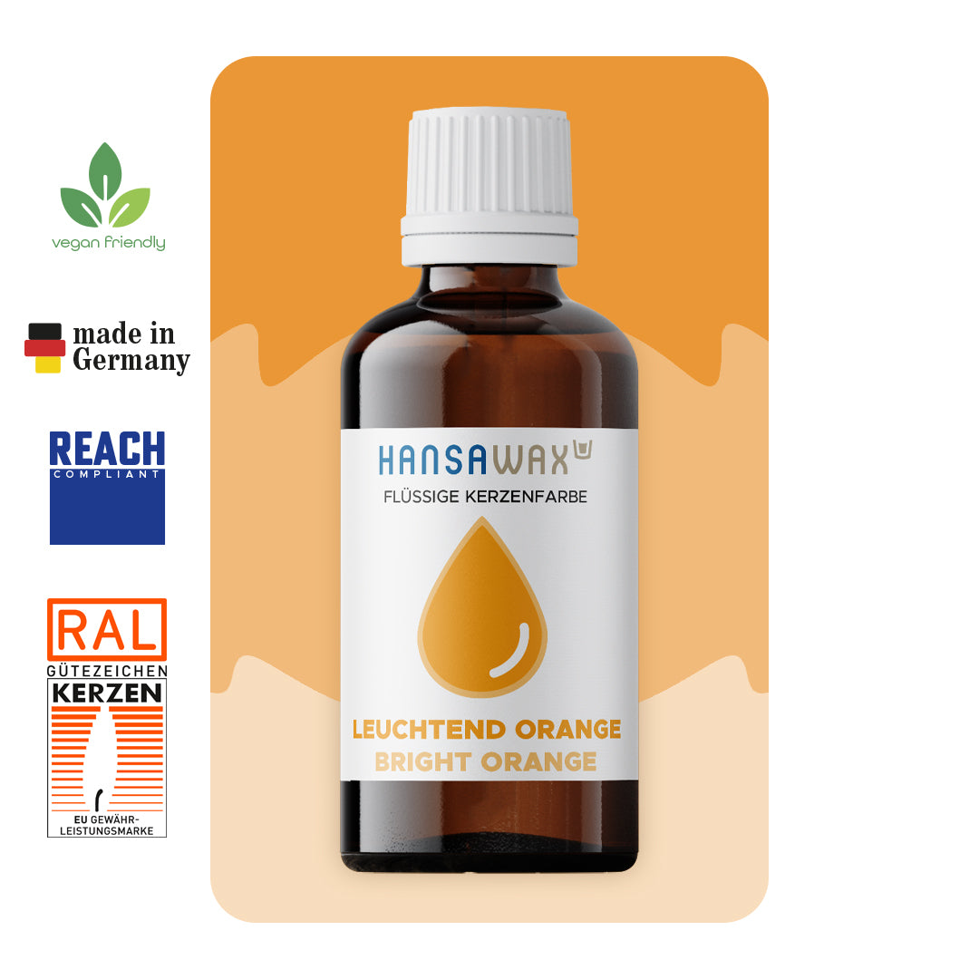 Pacchetto colori candele liquide: 10 colori base