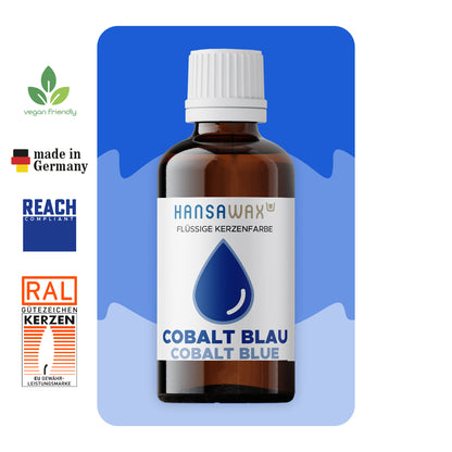 Colore candela liquida: Blu cobalto