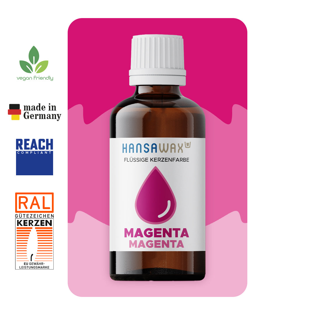 Pacchetto colori candele liquide: 10 colori base