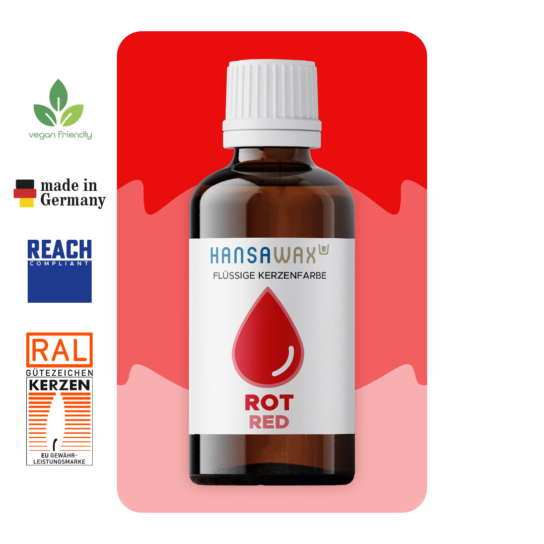 Pacchetto colori candele liquide: 10 colori base