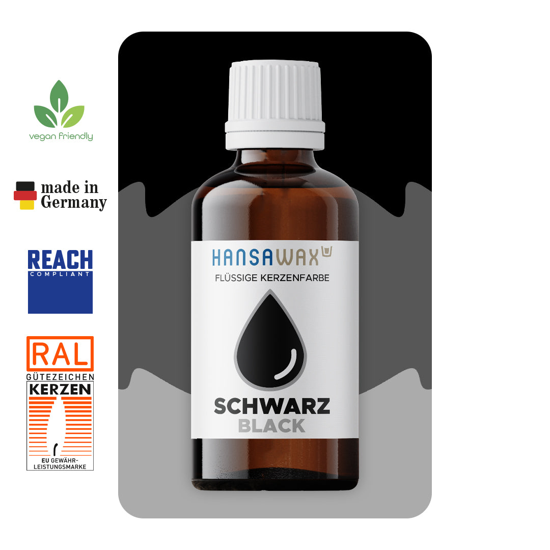 Colore candela liquida: nero