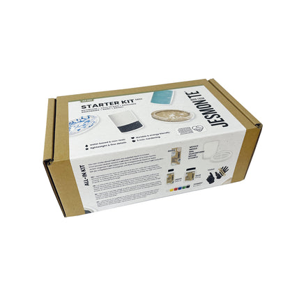 Starter kit con stampi in silicone di Jesmonite