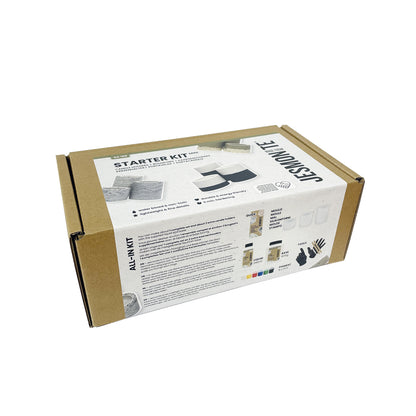 Starter kit con stampi in silicone di Jesmonite