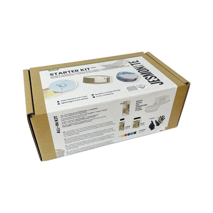 Starter kit con stampo in silicone di Jesmonite