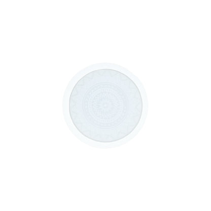 Silikonform zur Herstellung von einem Mandala Untersetzer mit Gießpulver wie Jesmonite, Keraflott und Raysin.