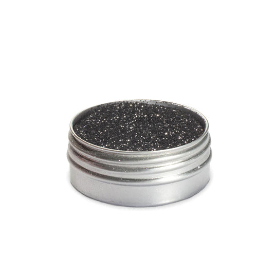 Natürliches Glitter: Black