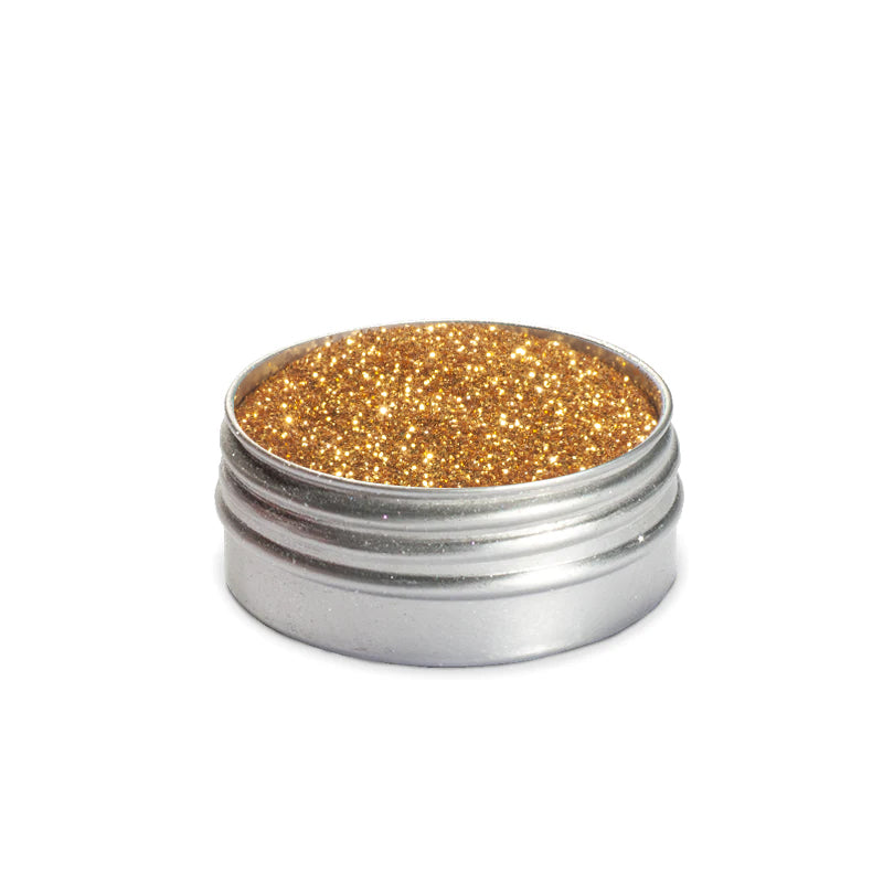 Glitter naturale: oro giallo brillante