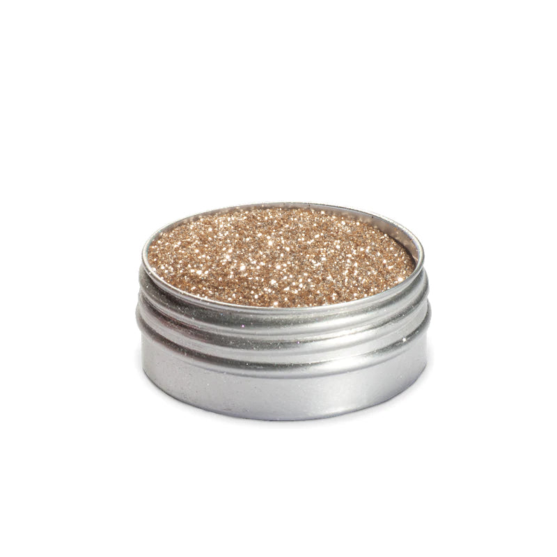 Glitter naturale: oro platino