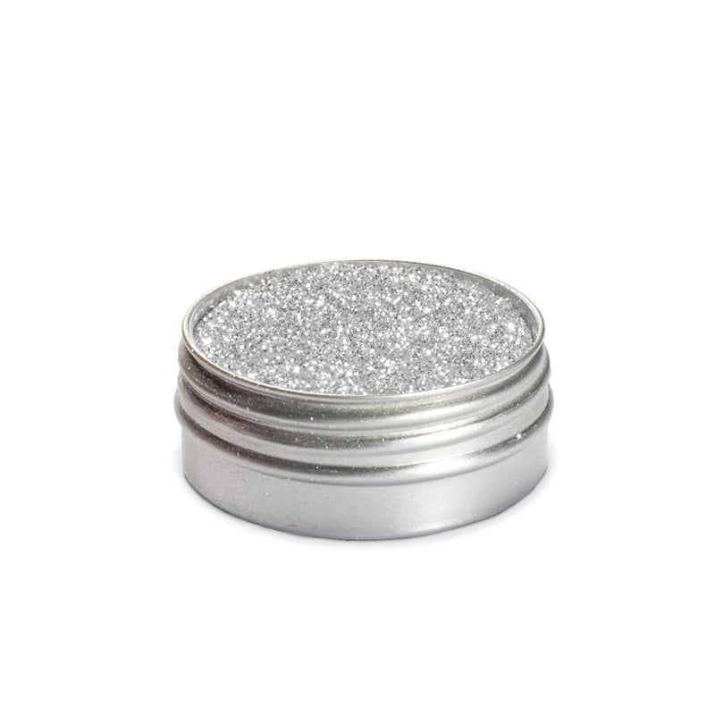 Glitter naturale: argento