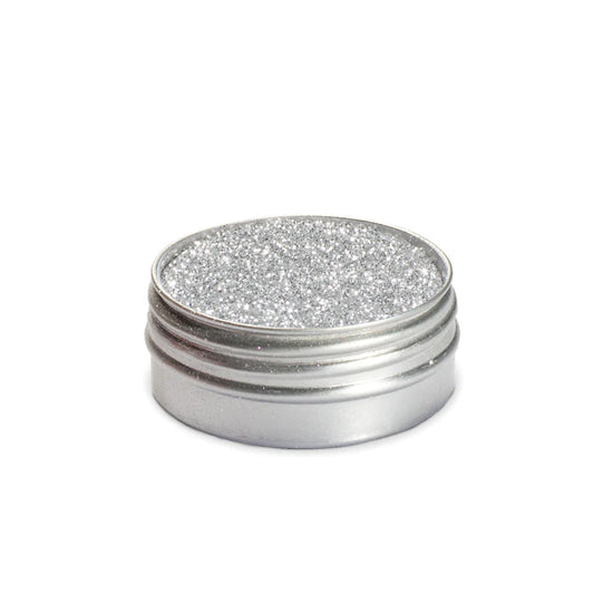 Natürliches Glitter: Silver