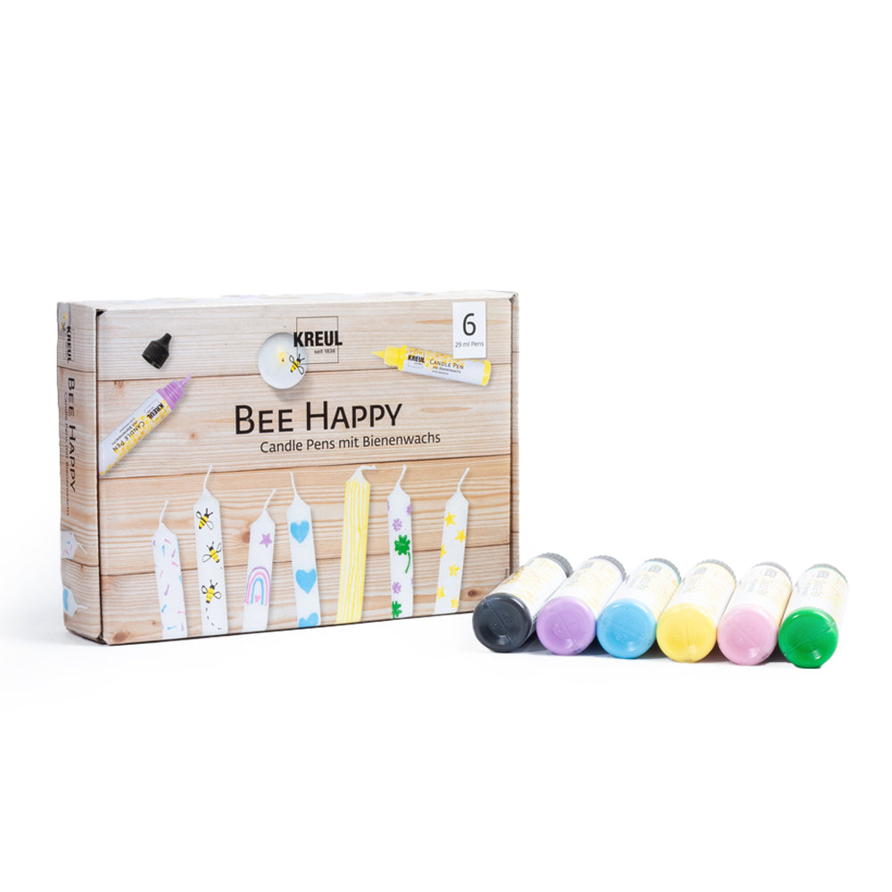 Penna per candele nel set "Bee Happy" di Kreul per decorare le candele