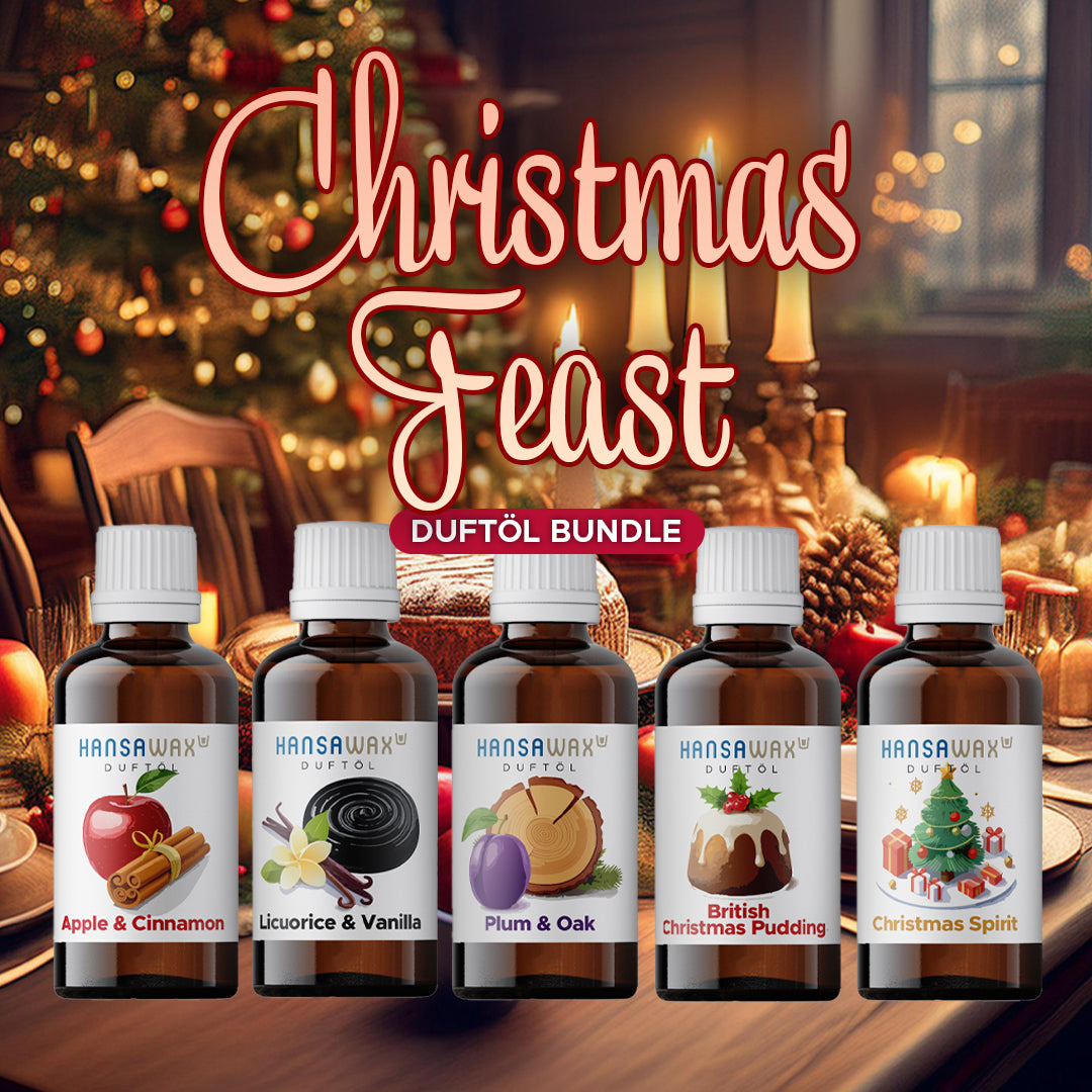 Lot d'huiles parfumées : Festin de Noël