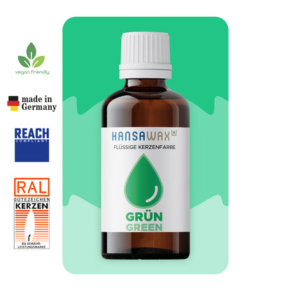 Colore candela liquida: verde