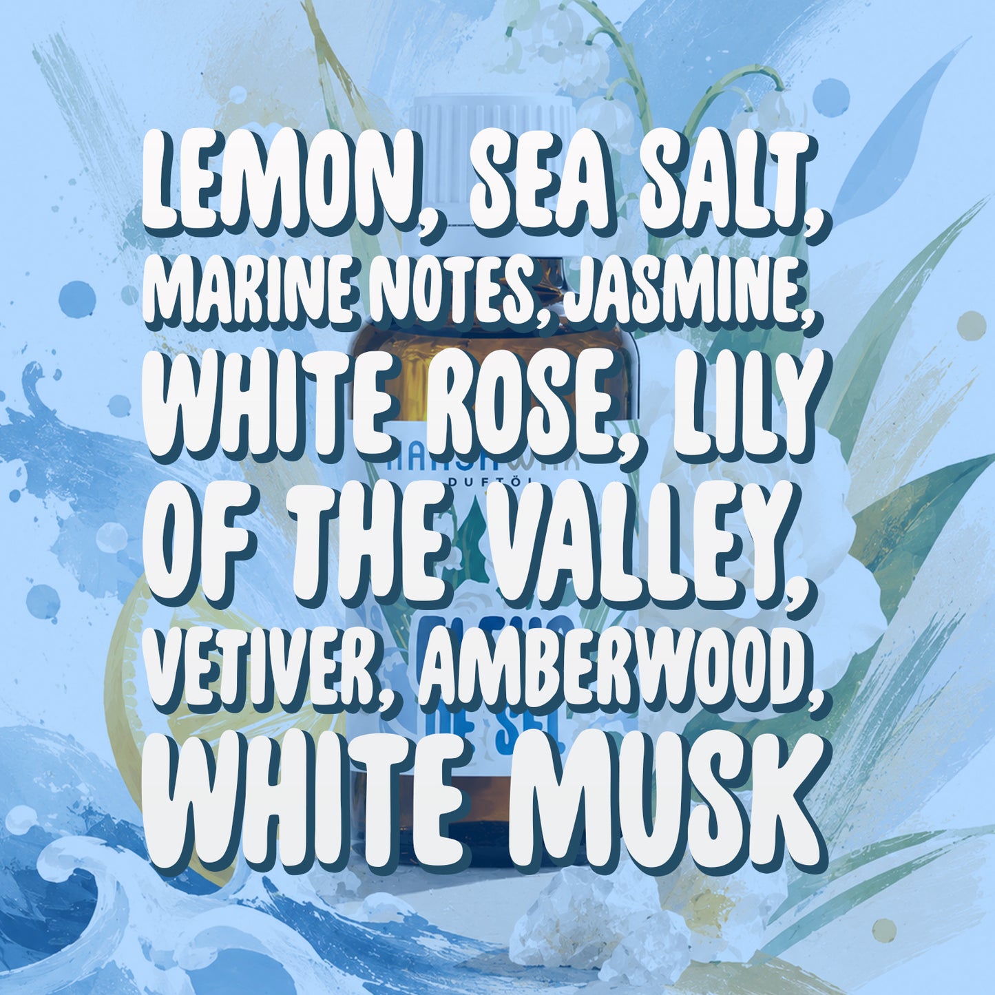 Huile parfumée : Fleur de Sel