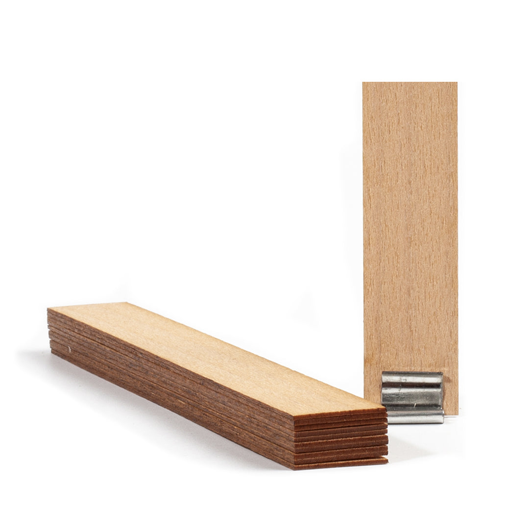 Stoppino in legno per realizzare candele