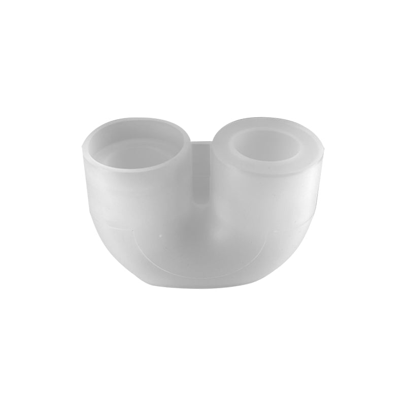 Stampo in silicone per realizzare un piccolo vaso con composto da colata come Keraflott, Jesmonite o Raysin.