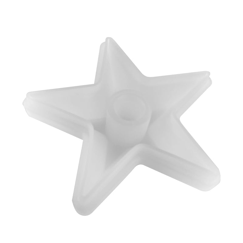 Stampo in silicone: stella portacandele