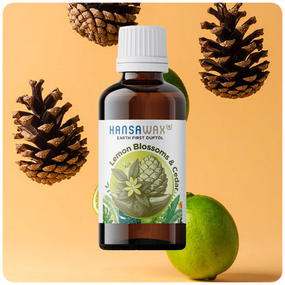 Olio profumato Earth First: fiori di limone e cedro