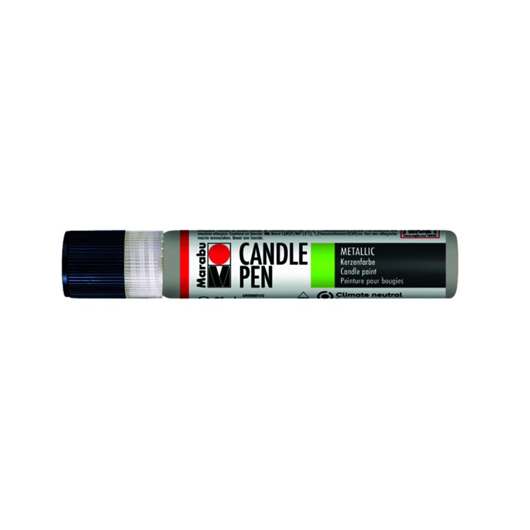 Penna a candela Marabu: argento metallizzato