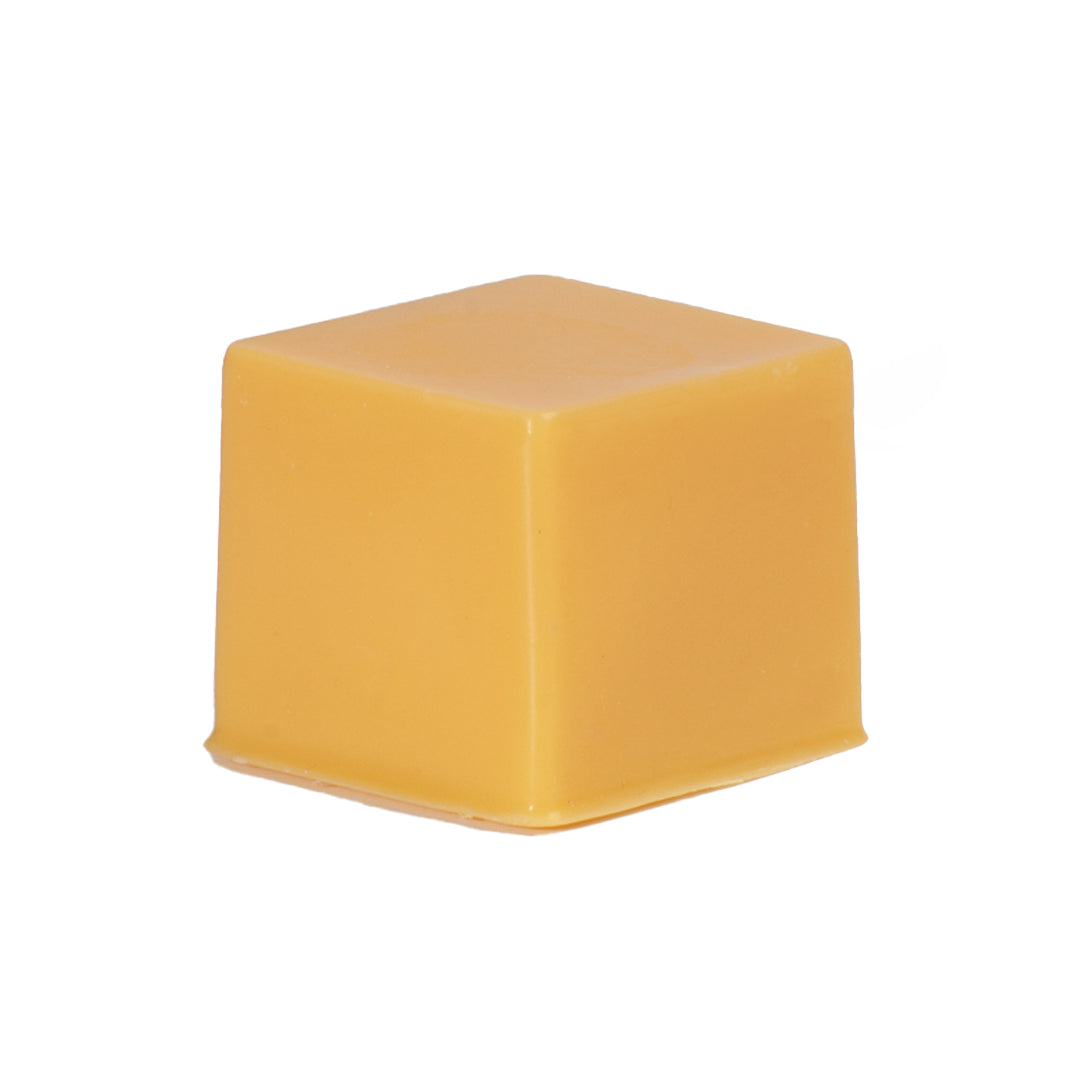 Couleur de bougie orange pastel