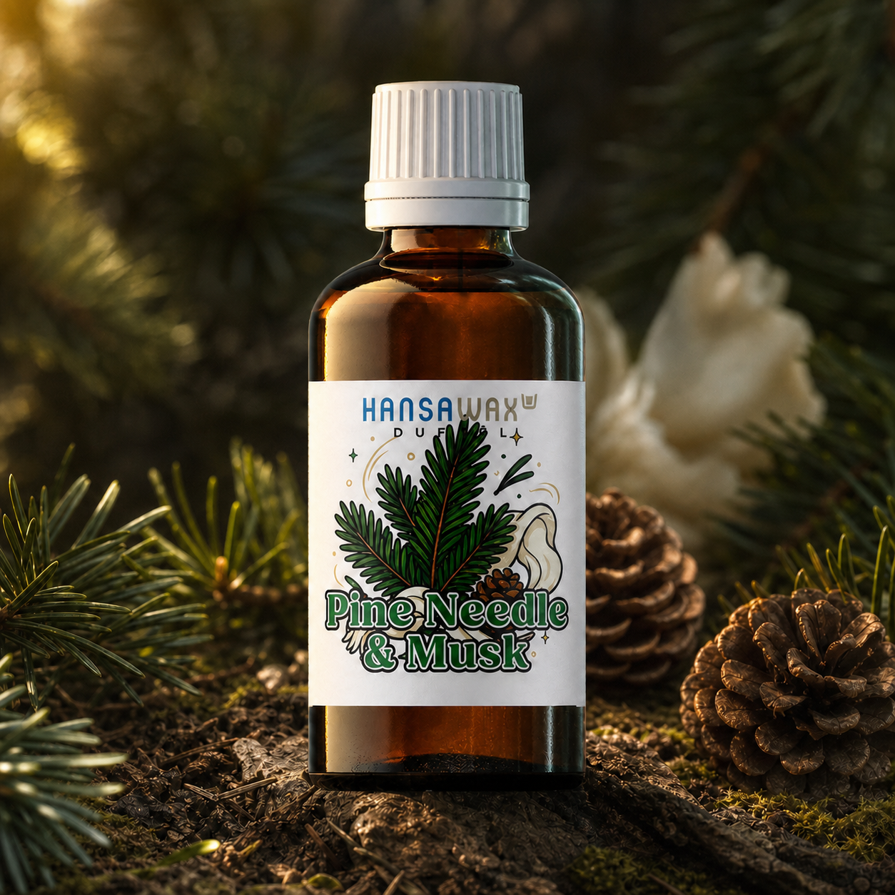 Huile parfumée: Pine Needle & Musk
