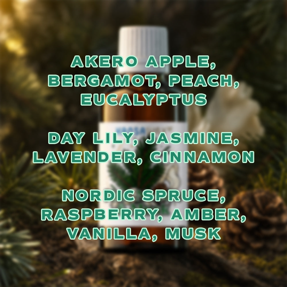 Huile parfumée: Pine Needle & Musk
