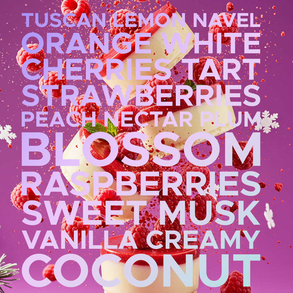 Huile parfumée : Panna Cotta framboise