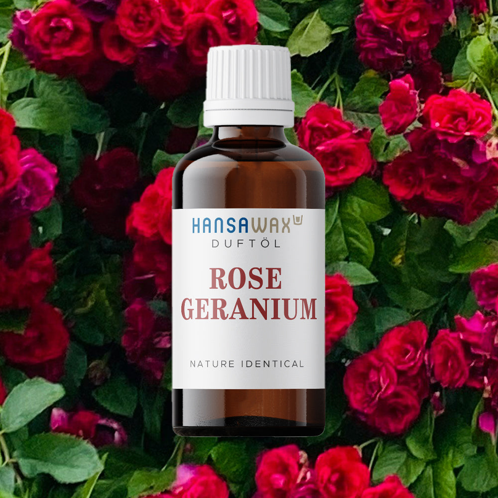 Olio profumato identico alla natura: Geranio rosa