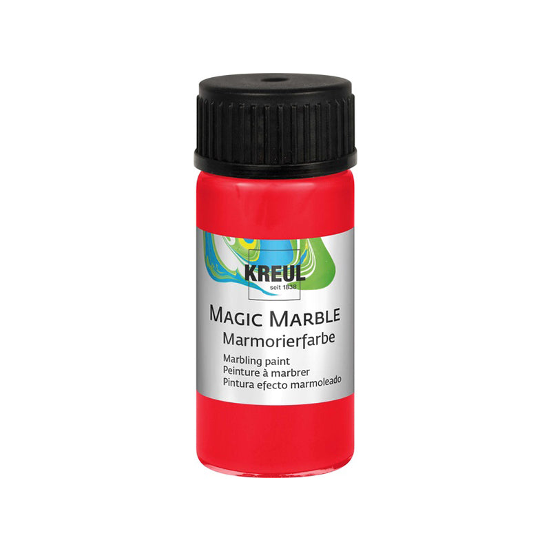 Couleur de marbrure Magic Marble: rouge