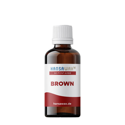 Soap color: Brown