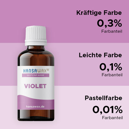 Seifenfarbe: Violet
