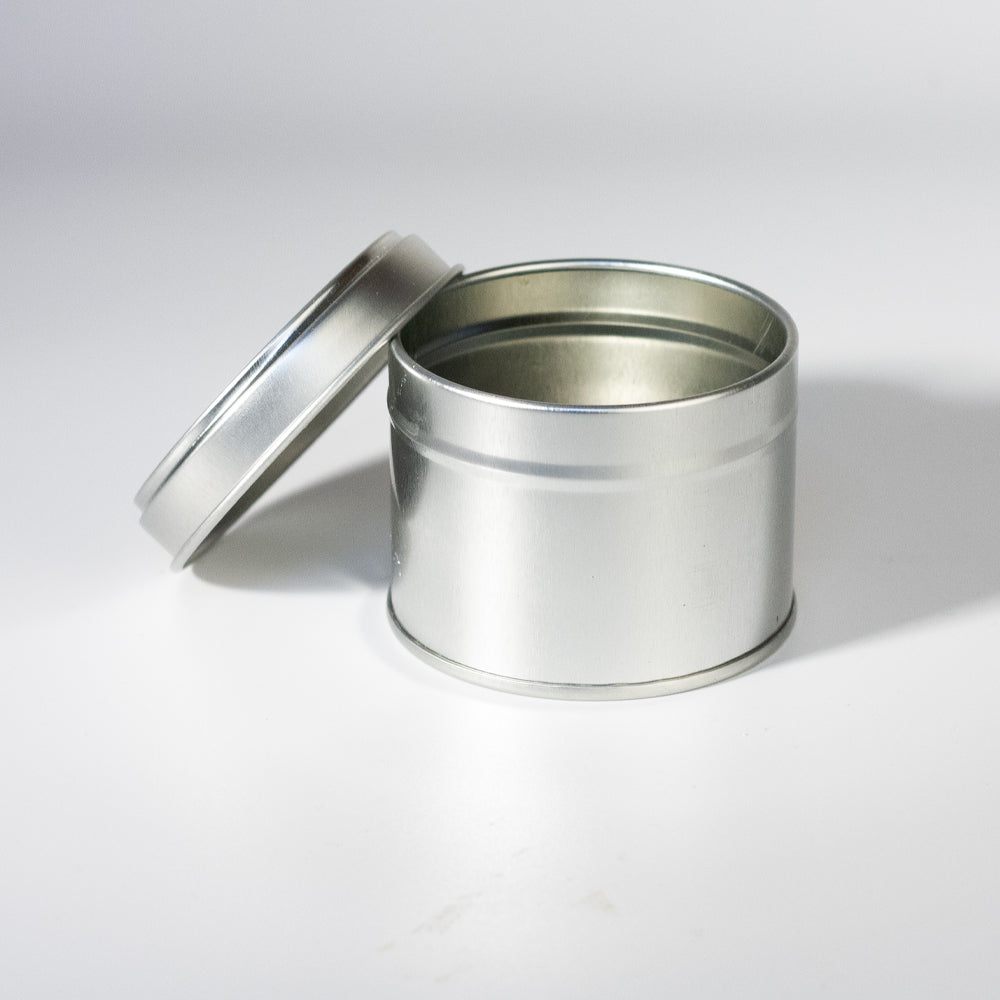 Barattolo portacandele da 250 ml in argento