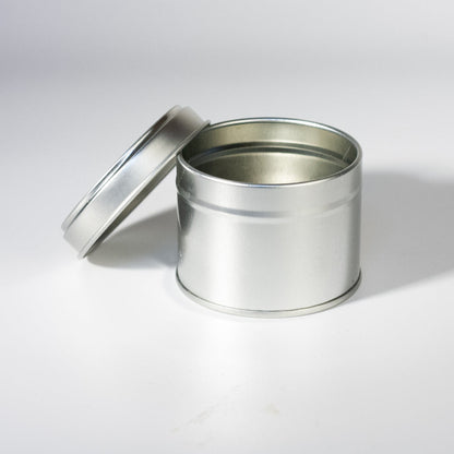Barattolo portacandele da 250 ml in argento