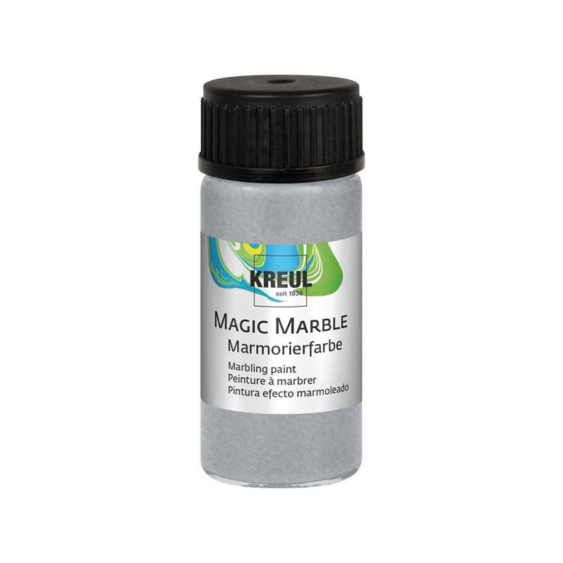 Couleur de marbrure Magic Marble: argent