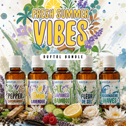 fresh summer vives - duftöl bundle für kerzen seife und raumduft