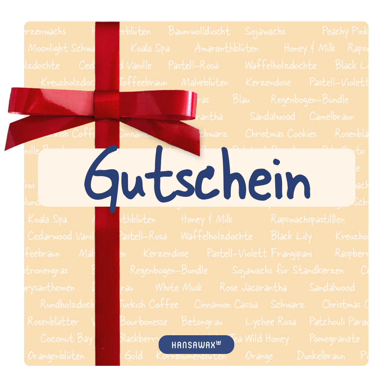 Hansawax Geschenkgutschein