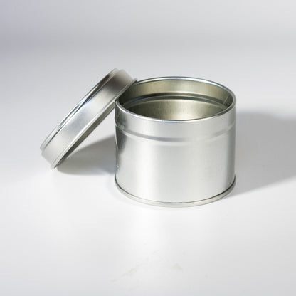 Pot à bougie de 100 ml en argent 